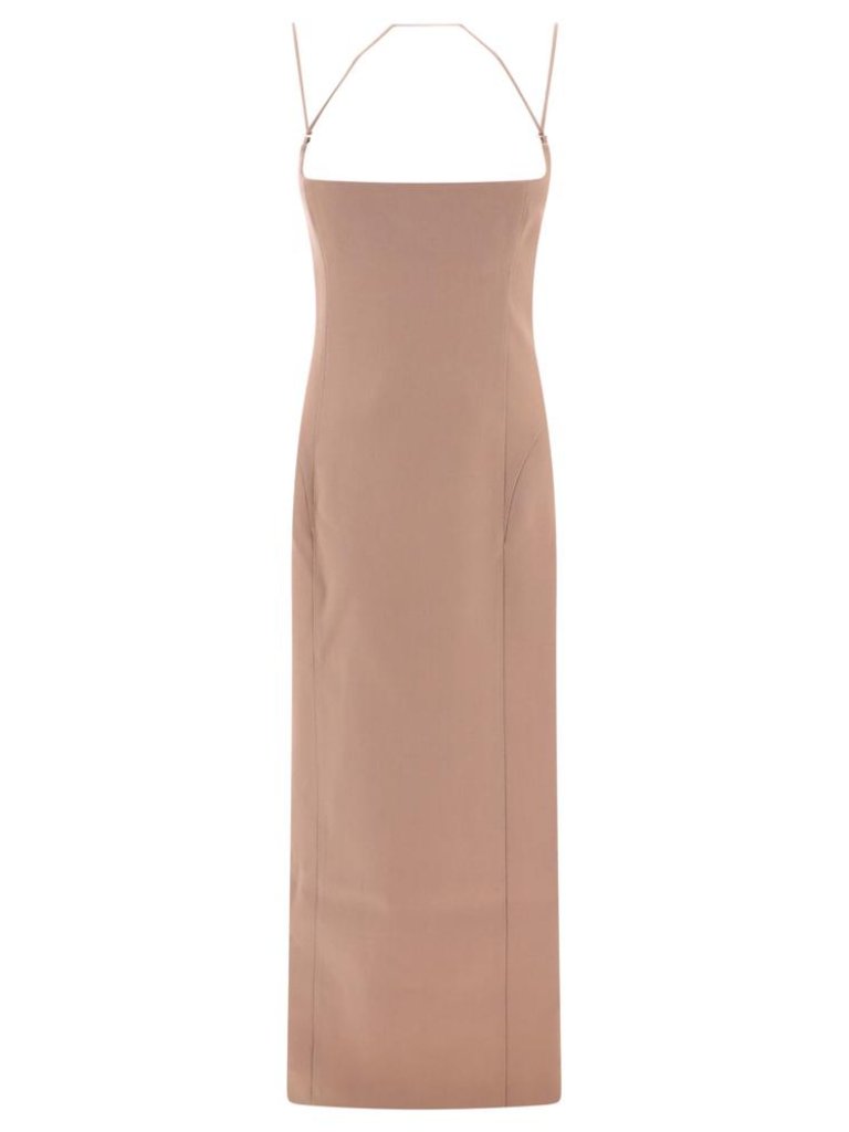 The Attico Gabardine Midi Dress Tag Size 40 Women